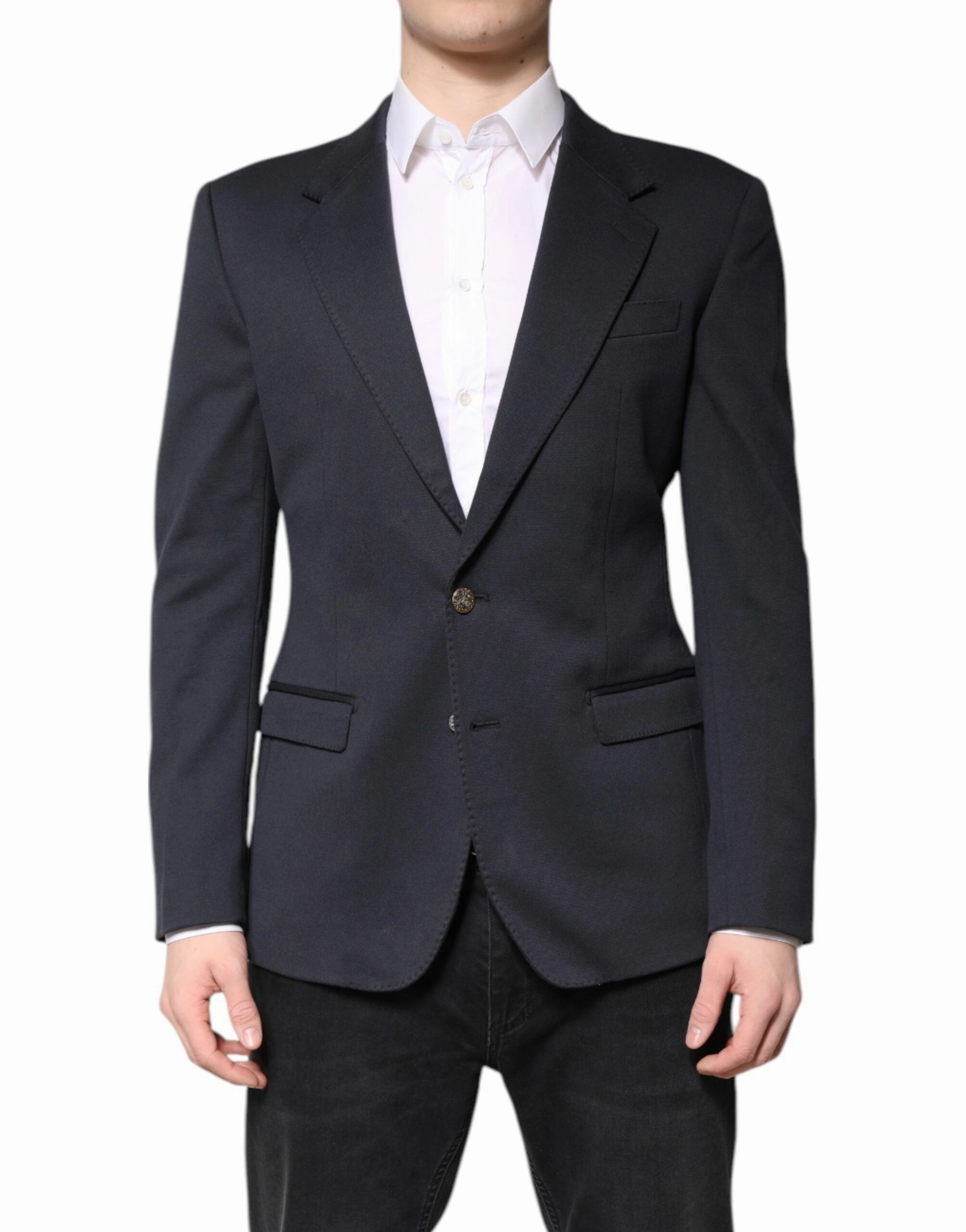 Dolce & Gabbana  Cotton Men Jacket Coat Suit Men's Blazer (Pre-Owned)
