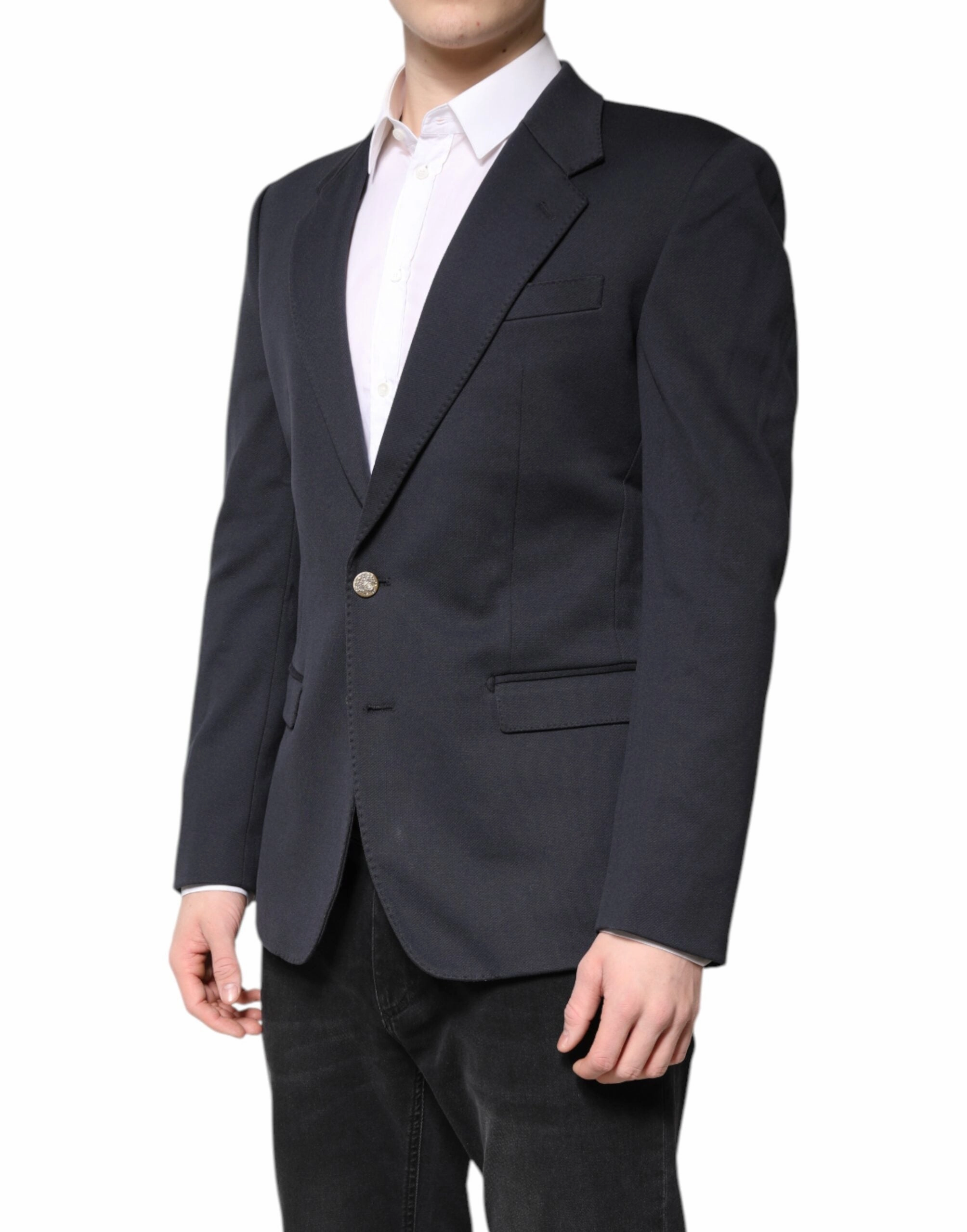 Dolce & Gabbana  Cotton Men Jacket Coat Suit Men's Blazer (Pre-Owned)