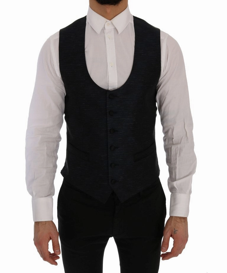 Dolce & Gabbana Elegant & Slim Fit Suit Men's Ensemble