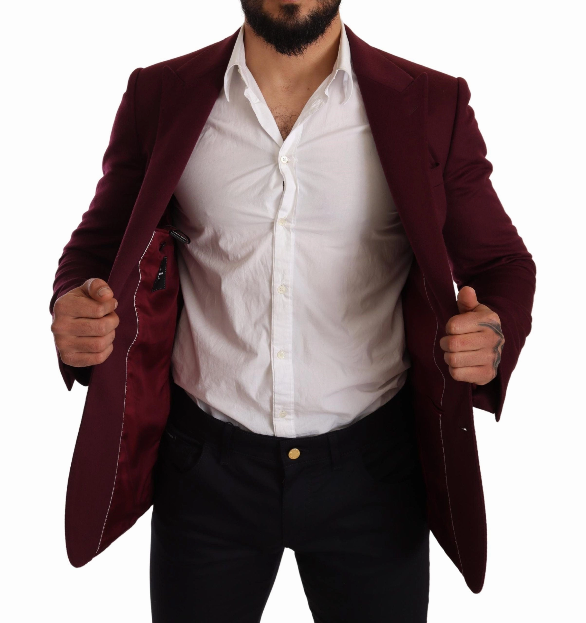 Dolce & Gabbana Elegant  Cashmere Men's Blazer