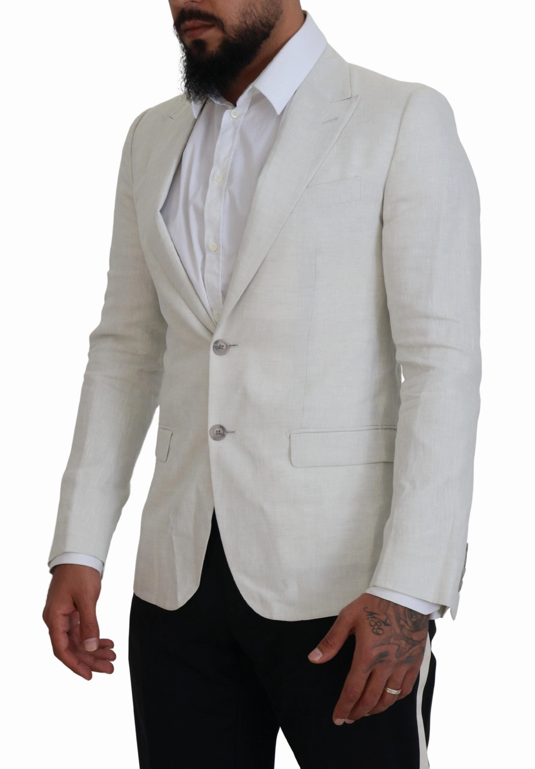 Dolce & Gabbana Elegant Sicilia Single Breasted Men's Blazer