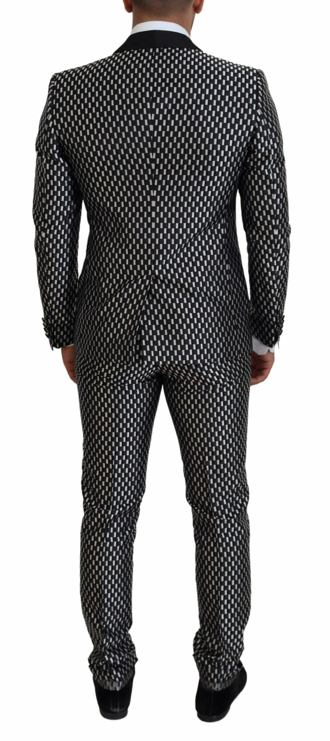 Dolce & Gabbana Elegant Silk Blend Slim Fit Men's Suit
