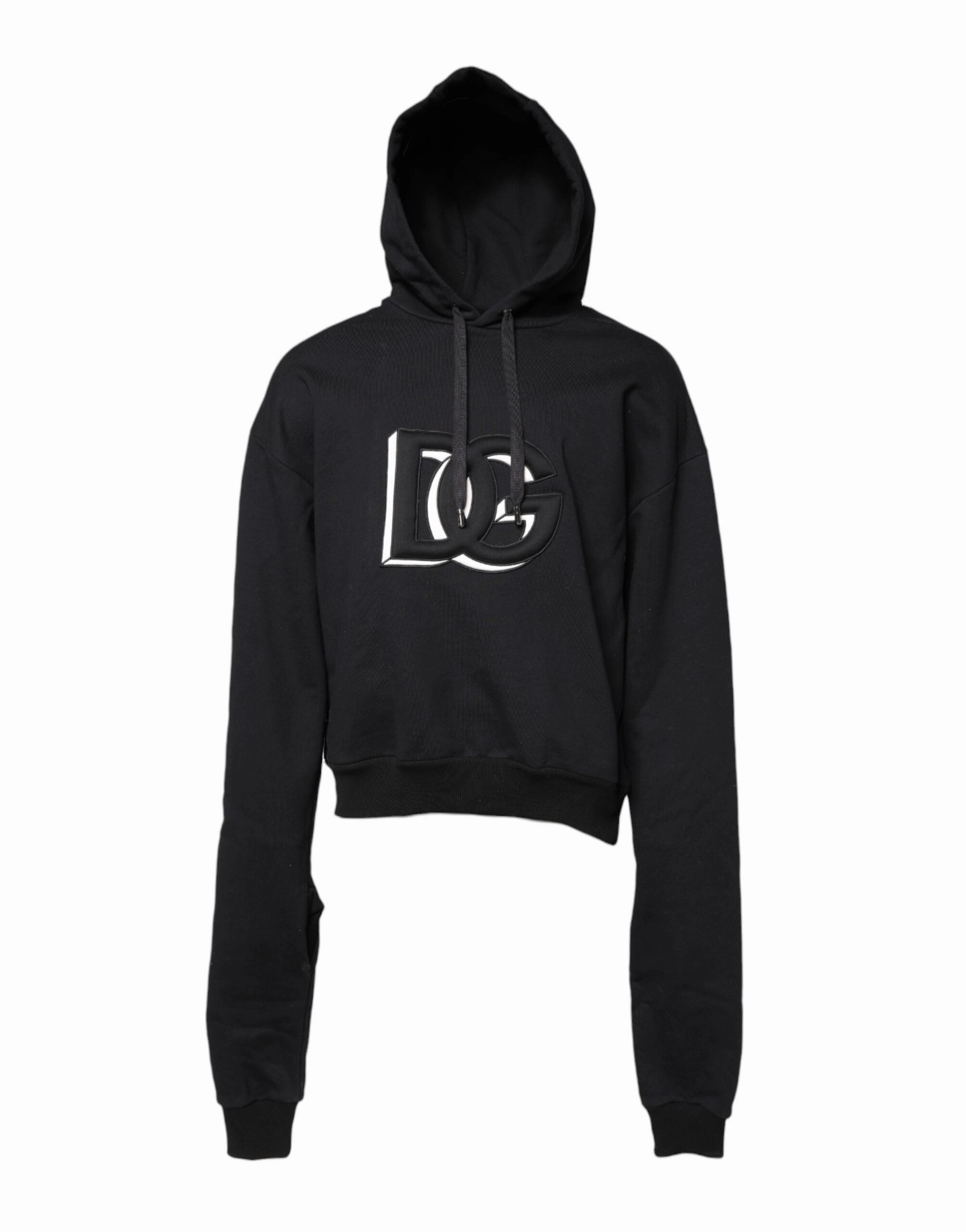 Dolce & Gabbana Embroidery Hooded Sweatshirt Men's Sweater knit sweaters cheap