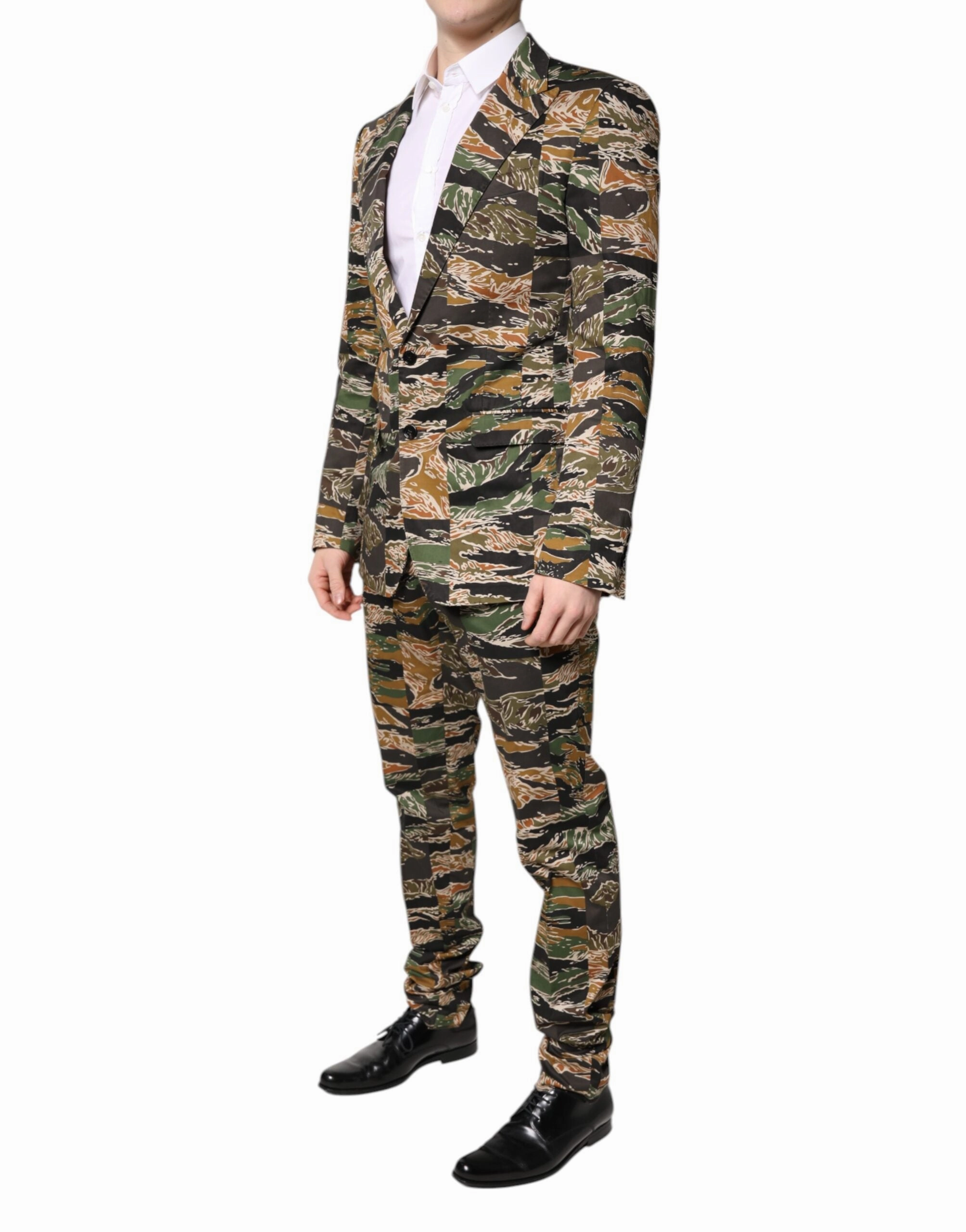 Dolce & Gabbana multi TAORMINA Single Breasted 2 Piece Men's Suit