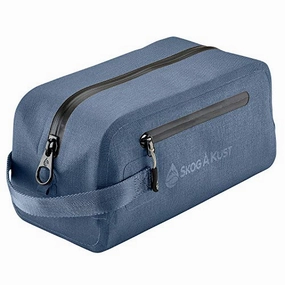 DoppSk Waterproof & Leak-proof Travel Toiletry Bag (Small, Midnight Blue)