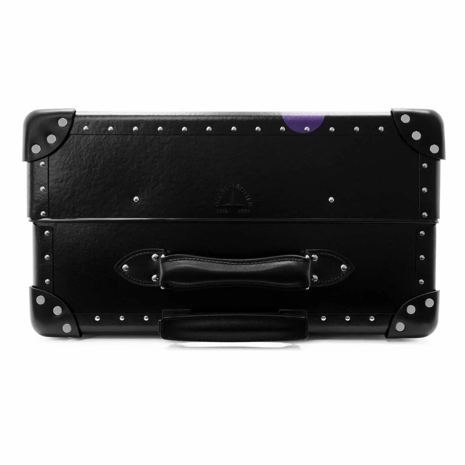 DR. NO  Large Check-In - 4 Wheels | Black/Black/Chrome