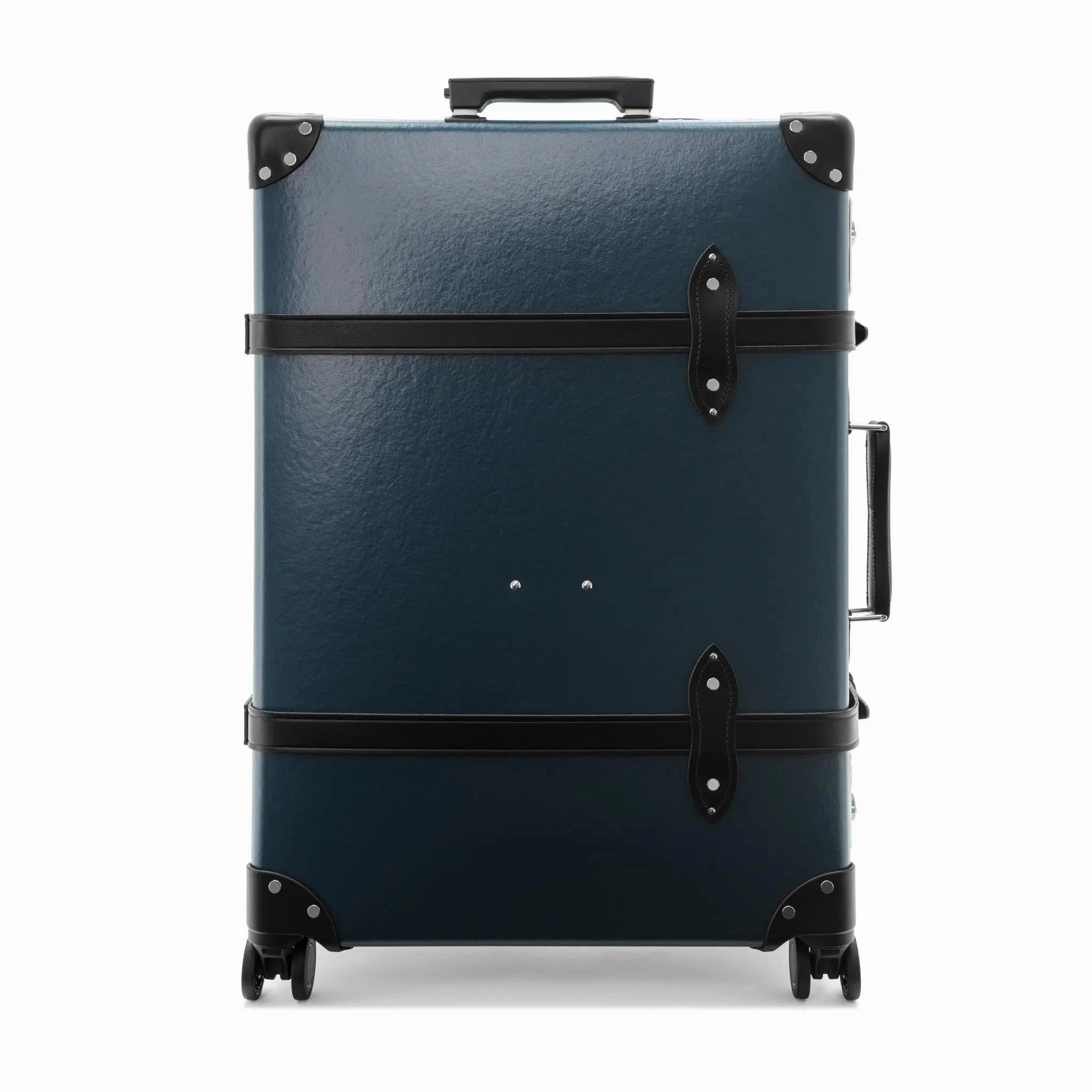 DR. NO  Large Check-In - 4 Wheels | Navy/Black/Chrome
