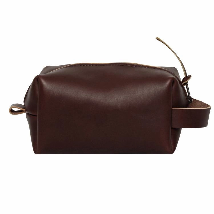 Duluth Pack Leather Travel Kit Bag