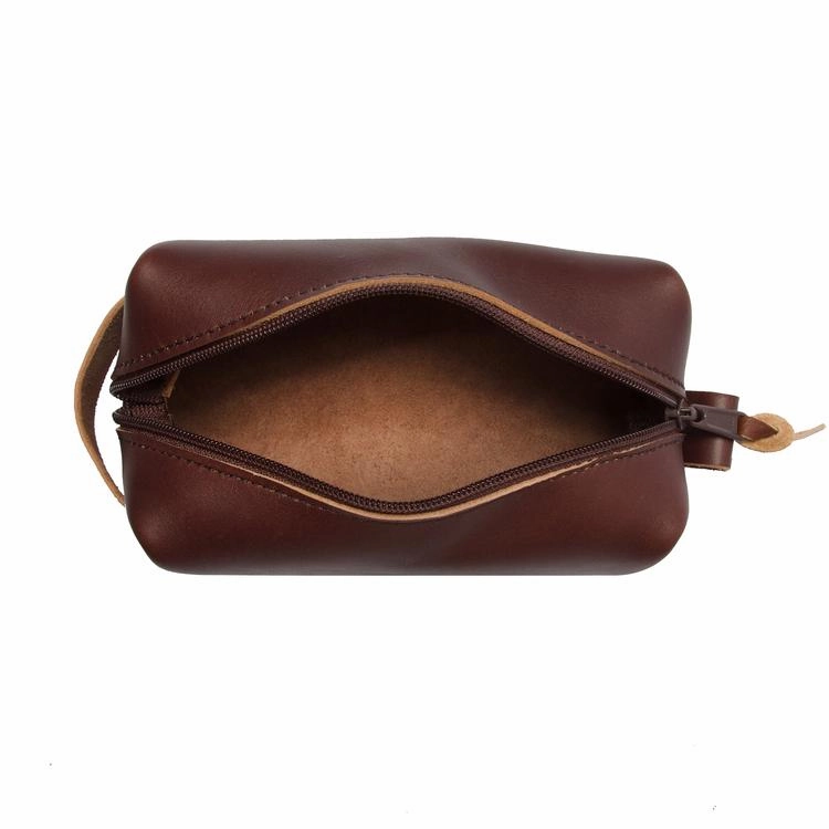 Duluth Pack Leather Travel Kit Bag