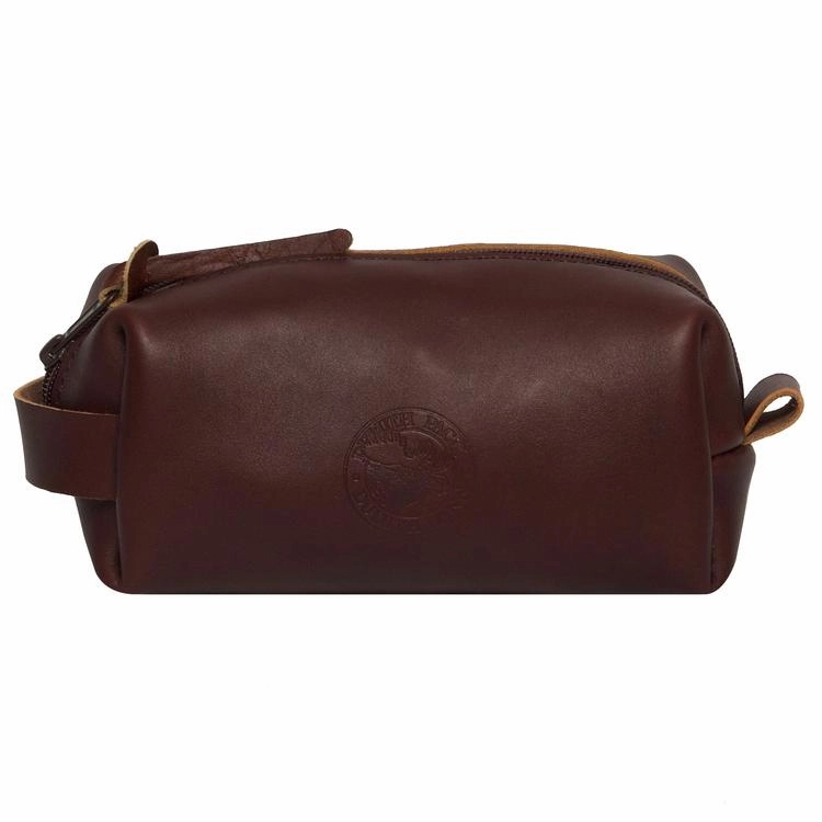 Duluth Pack Leather Travel Kit Bag