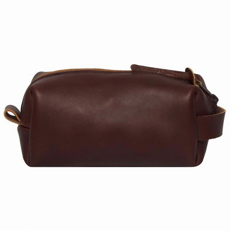 Duluth Pack Leather Travel Kit Bag