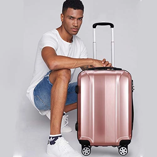 Durable 3 Piece Luggage Sets,BestComfort 8 Spinner Wheels Carry on Suitcase with Combination Lock