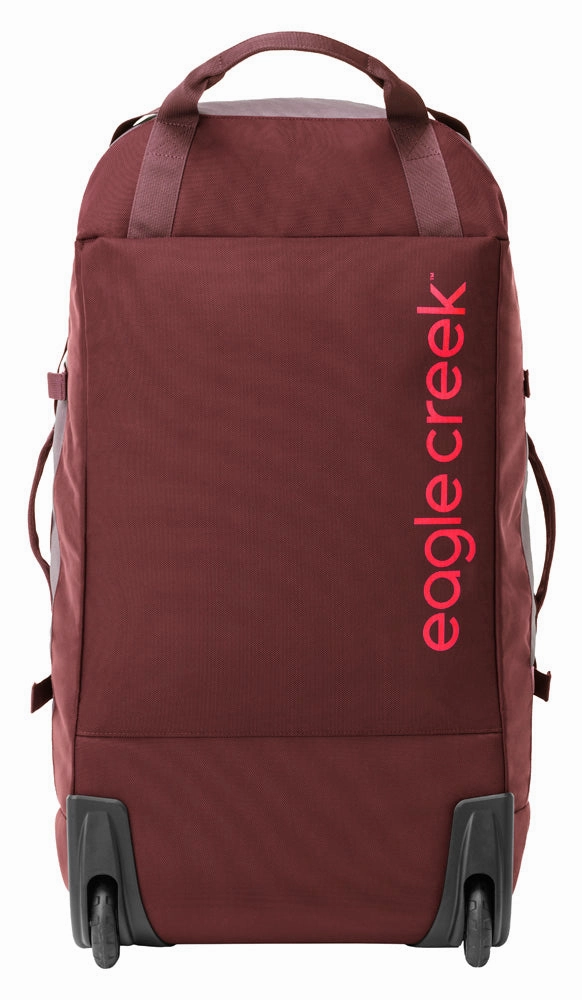 Eagle Creek Cargo Hauler Wheeled Duffel Travel Bag with Backpack Straps and Handles, Lockable U-Lid Opening, End Compartments, and Compression Straps