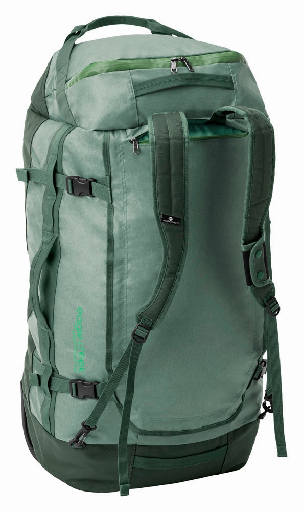 Eagle Creek Cargo Hauler Wheeled Duffel Travel Bag with Backpack Straps and Handles, Lockable U-Lid Opening, End Compartments, and Compression Straps