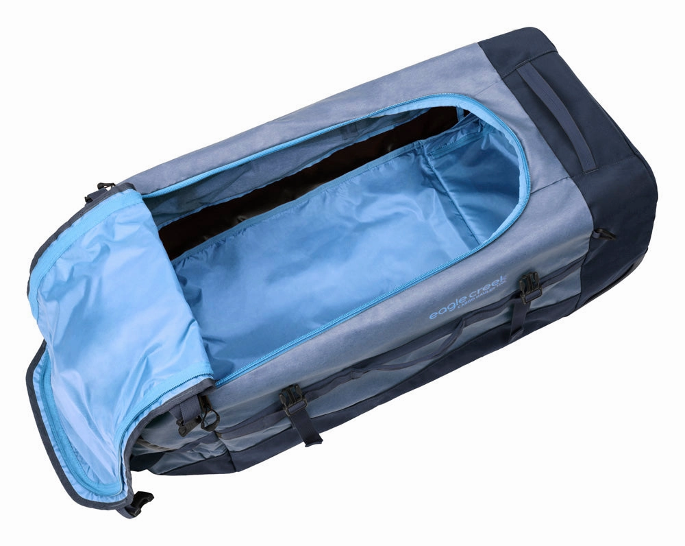 Eagle Creek Cargo Hauler Wheeled Duffel Travel Bag with Backpack Straps and Handles, Lockable U-Lid Opening, End Compartments, and Compression Straps