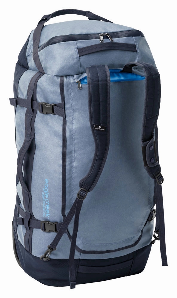 Eagle Creek Cargo Hauler Wheeled Duffel Travel Bag with Backpack Straps and Handles, Lockable U-Lid Opening, End Compartments, and Compression Straps