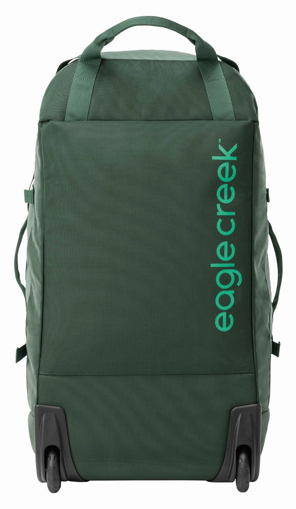 Eagle Creek Cargo Hauler Wheeled Duffel Travel Bag with Backpack Straps and Handles, Lockable U-Lid Opening, End Compartments, and Compression Straps