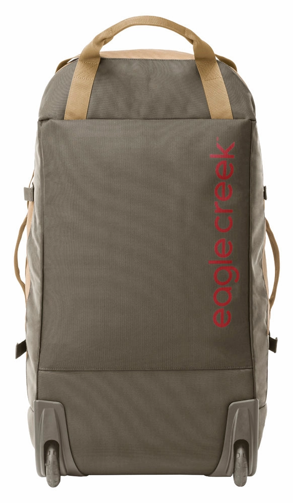 Eagle Creek Cargo Hauler Wheeled Duffel Travel Bag with Backpack Straps and Handles, Lockable U-Lid Opening, End Compartments, and Compression Straps