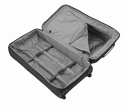 Eagle Creek Expanse Drop Bottom Wheeled Duffel 32 Inch Luggage, Twilight Blue