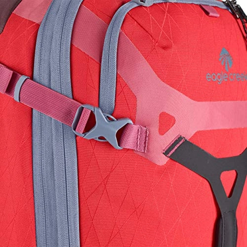 Eagle Creek Gear Warrior 4-Wheel Carry-On Luggage, 22-Inch, Coral Sunset