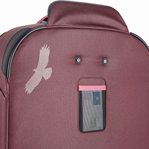 Eagle Creek Gear Warrior 4-Wheel Carry-On Luggage, 22-Inch, Coral Sunset