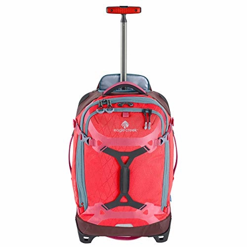 Eagle Creek Gear Warrior Carry-On Rolling Duffel Bag, Coral Sunset