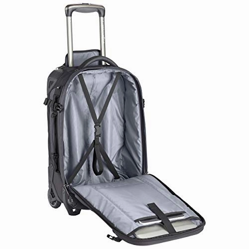Eagle Creek ORV 2-Wheel International Carry-On Rolling Duffel, Asphalt Black