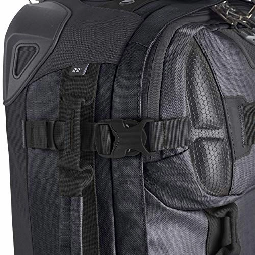 Eagle Creek ORV 2-Wheel International Carry-On Rolling Duffel, Asphalt Black