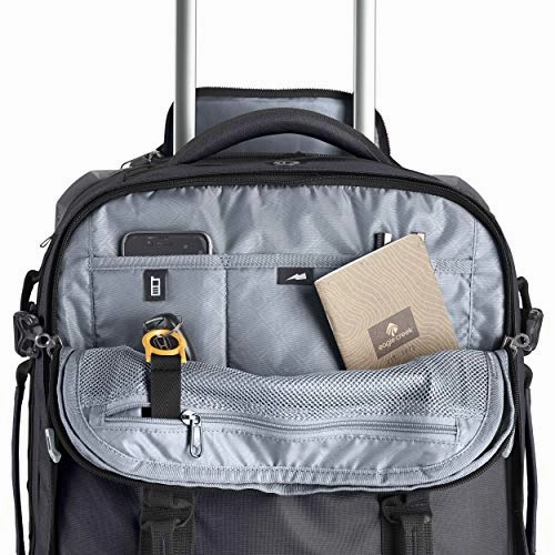 Eagle Creek ORV 2-Wheel International Carry-On Rolling Duffel, Asphalt Black