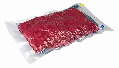 Eagle Creek Pack-it Compression Sac (md) -2pc Set, Clear/Flame Orange