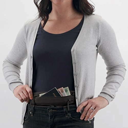Eagle Creek Silk Undercover Money Belt, Black