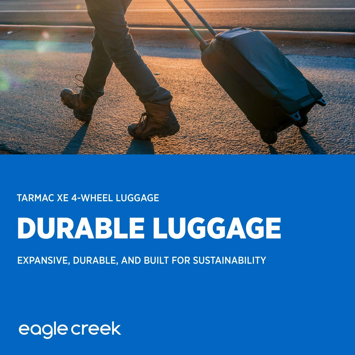 Eagle Creek Tarmac XE Carry On 4 Wheeled Luggage, 40L