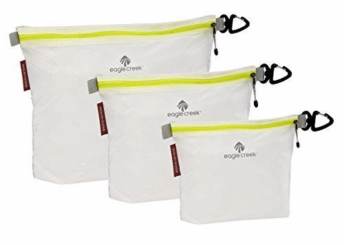 Eagle Creek Travel Gear Luggage Pack-it Specter Sac Set, White/Strobe