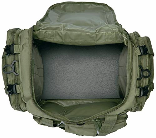 East West U.S.A Tactical Outdoor Multi Pockets Heavy Duty 22" Duffel Bag, Outdoor Sports Bag Olive Color
