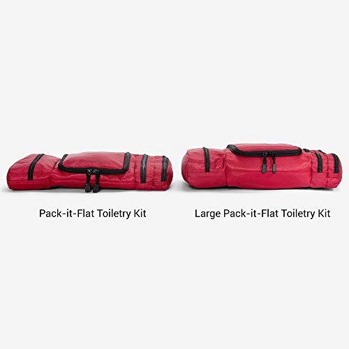 eBags Classic Pack-it-Flat Toiletry Kit (Titanium)