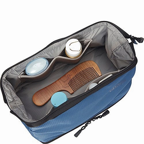 eBags Gatemouth Toiletry Kit - Lightweight Travel Toiletry Bag - (Denim)