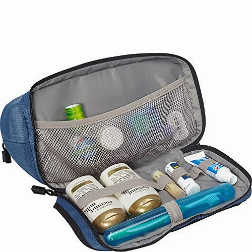 eBags Gatemouth Toiletry Kit - Lightweight Travel Toiletry Bag - (Denim)
