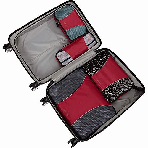 eBags Packing Cubes for Travel - 4pc Classic Plus Set - (Black)