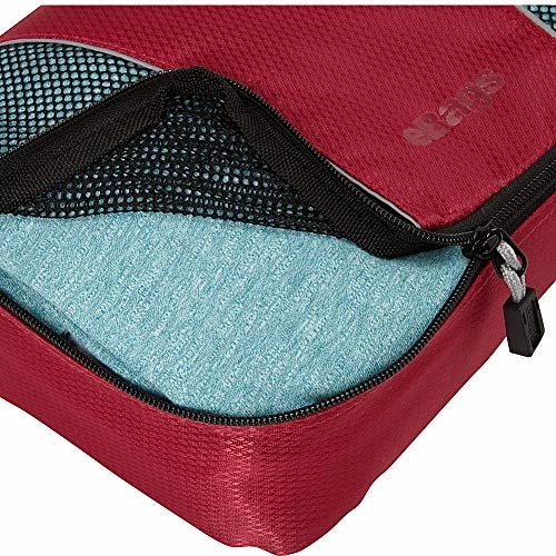 eBags Packing Cubes for Travel - 4pc Classic Plus Set - (Black)