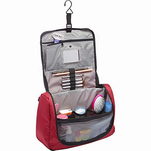 eBags Portage Large Toiletry Kit and Cosmetics Bag - (Black)