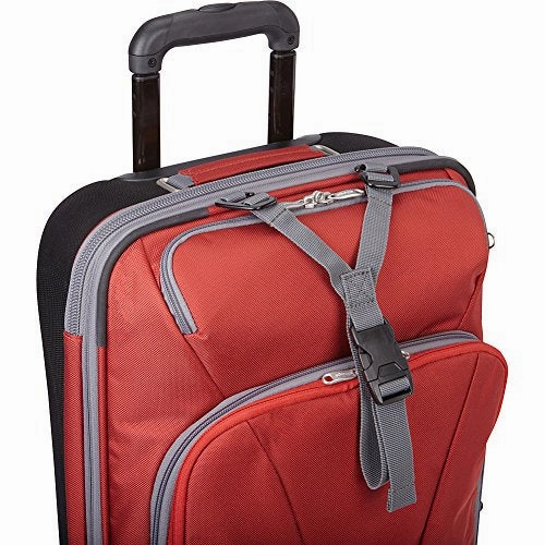 eBags TLS 22" Expandable Wheeled Carry-On (Sinful Red)