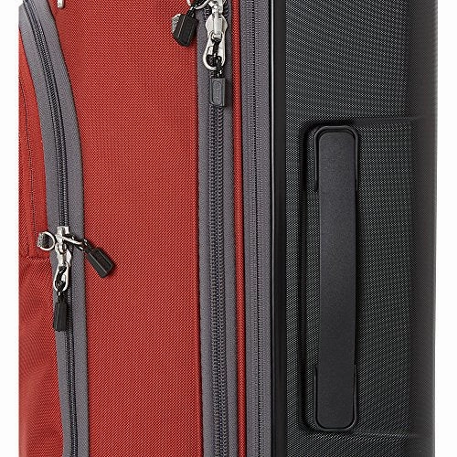 eBags TLS Hybrid (Hardside/Softside) Spinner Expandable Luggage - 22-inch - Carry-On - (Brushed Indigo)