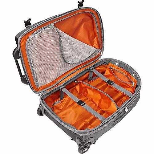 eBags TLS Mother Lode Rolling Weekender 22" Travel Backpack with Wheels - Carry-On - (Eggplant)