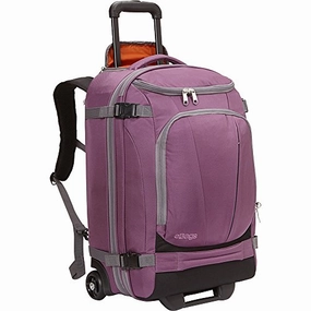 eBags TLS Mother Lode Rolling Weekender 22" Travel Backpack with Wheels - Carry-On - (Eggplant)