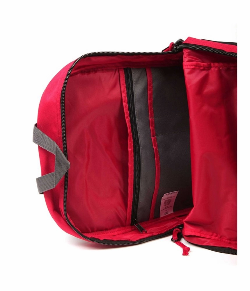 Ecko Unltd. Unisex Colorblock Zipper Everyday Backpack, Red, Small (17 in. - 22 in.)
