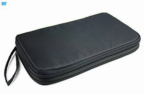 Electronic Travel Organizer - Padded Travel Bag With Expandable Zippered Compartments And Mesh