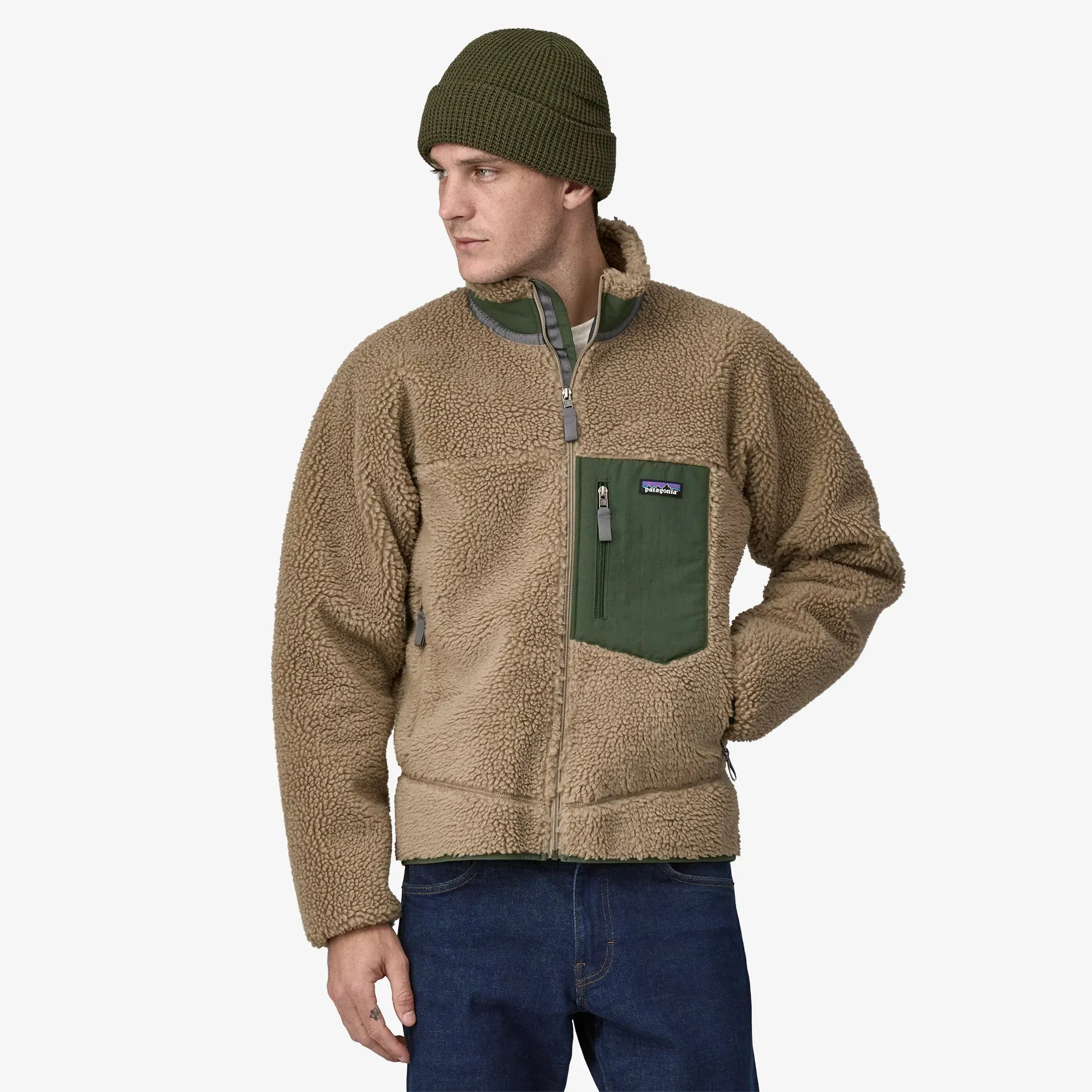 Free Shipping PATAGONIA Men's Classic Retro-X? Jacket , fast shipping and quality guarantee!