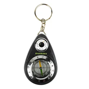 Shop For Cheap Authentic Enjoy Discount Munkees Key Ring Carabiner Hook with Strap & Compass On Sale with lowest price, here is your best place for shopping, 100% quality.