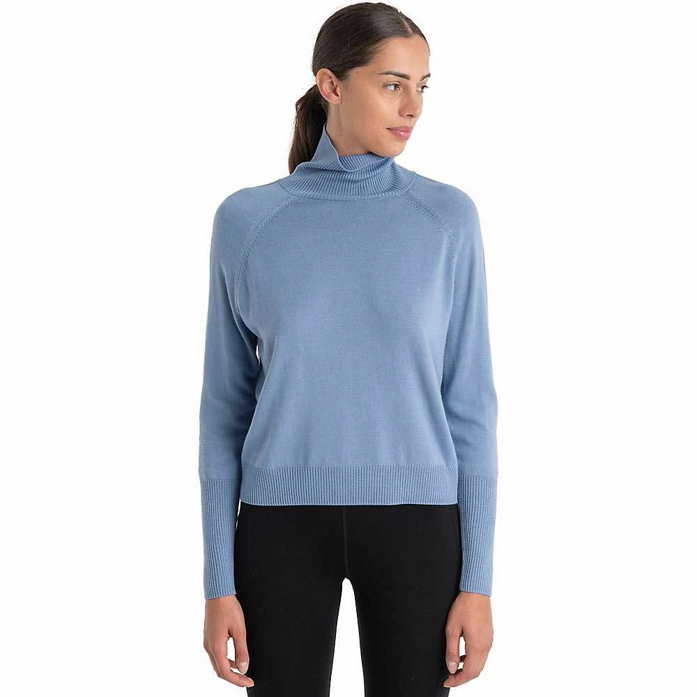 Novel Design Of Enjoy Popular Icebreaker Womens Merinofine Luxe LS High Neck Sweater Special Discount 60%OFF provide you more discount, up to 80% off, it is a best choice for shopping.