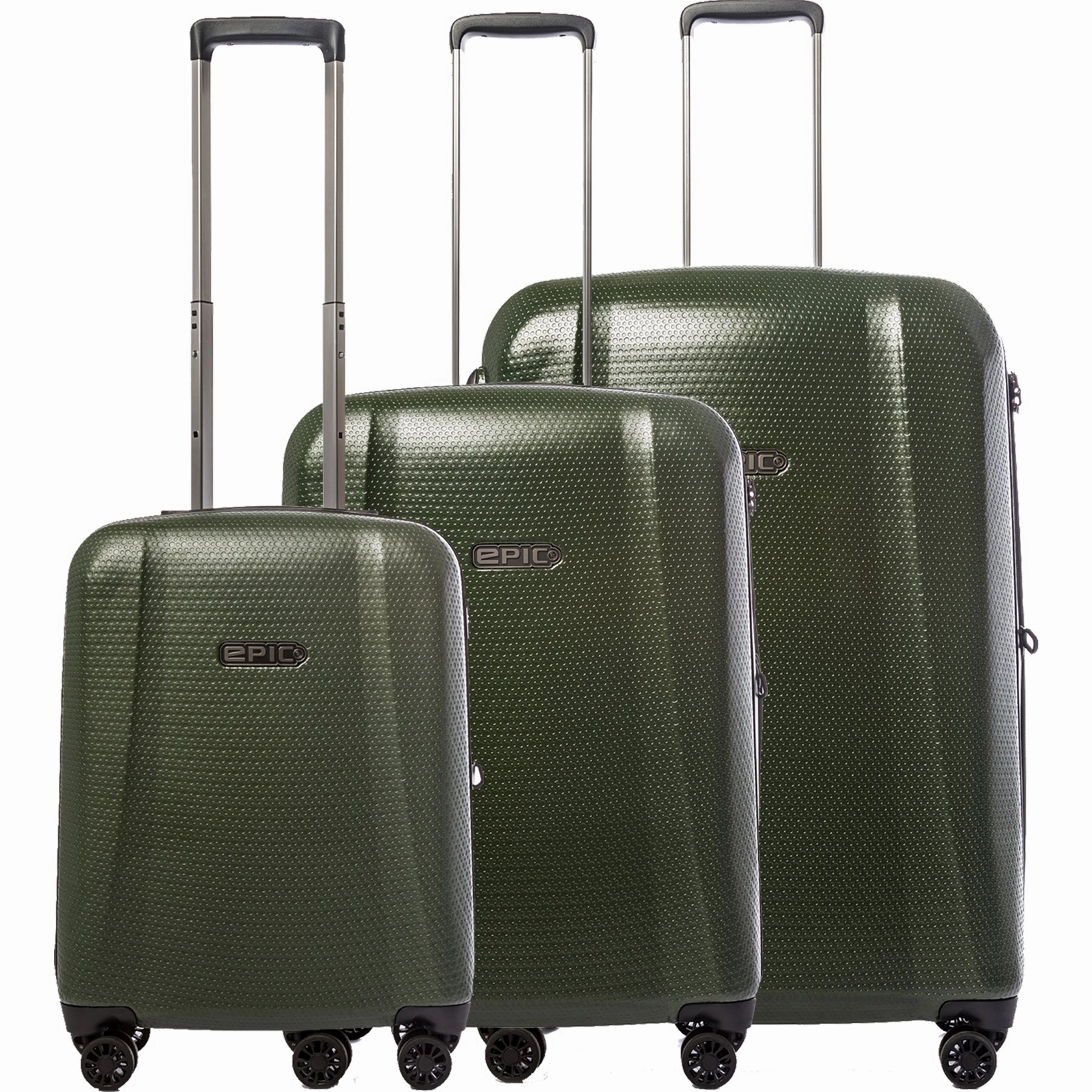Epic GTO 4.0 3 Piece Set (21"/25"/29") 4-Wheel Luggage Sets
